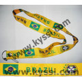 Embroidery Lanyard Keychain Pass Holder